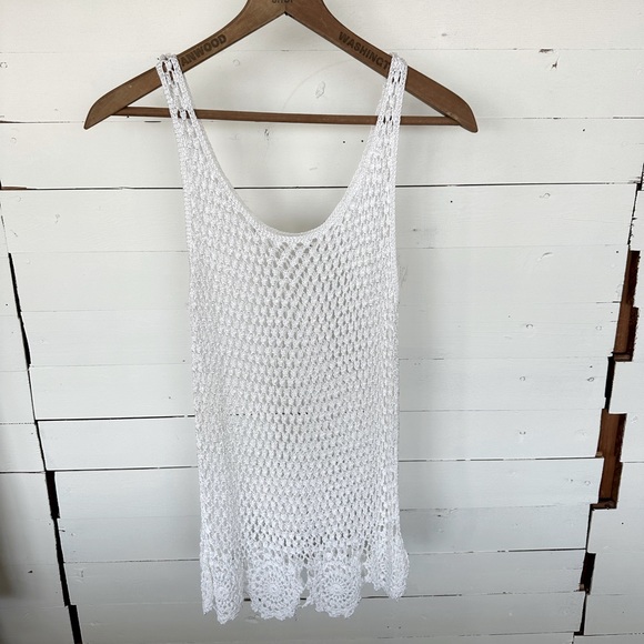 Vintage crocheted tank - Picture 1 of 1